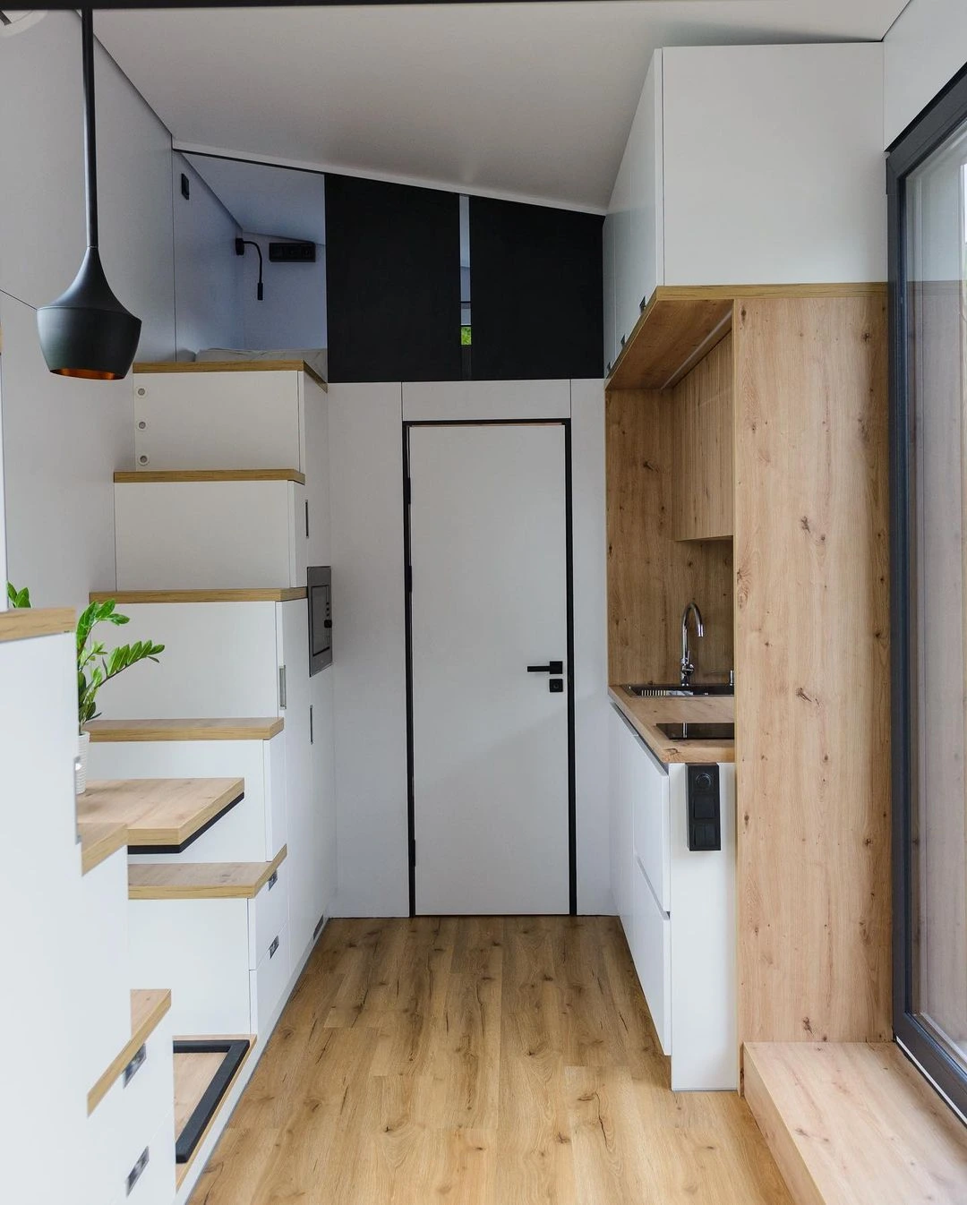 Tiny House, Containerhuis, Modulehuis, Mini-Huis, 21,78 m² , twee verdiepingen - Model G