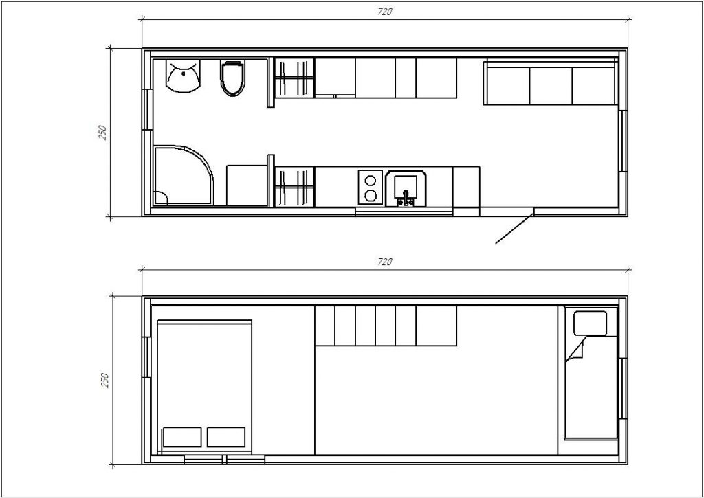 Tiny House, Container Huis, Modulair Huis, Minihuis, 18m2 - Wonderland Model